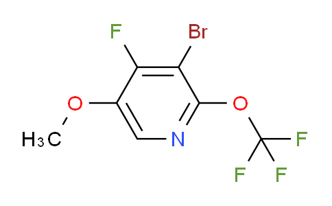AM218315 | 1806109-56-7 | 3-Bromo-4-fluoro-5-methoxy-2-(trifluoromethoxy)pyridine