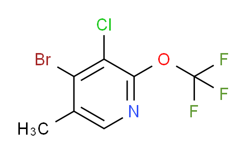 AM218316 | 1804597-61-2 | 4-Bromo-3-chloro-5-methyl-2-(trifluoromethoxy)pyridine