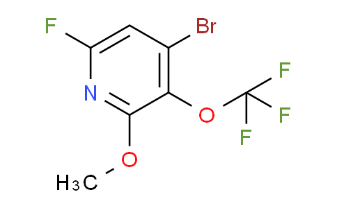 4-Bromo-6-fluoro-2-methoxy-3-(trifluoromethoxy)pyridine