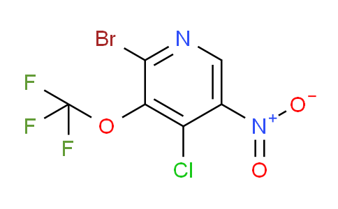 2-Bromo-4-chloro-5-nitro-3-(trifluoromethoxy)pyridine