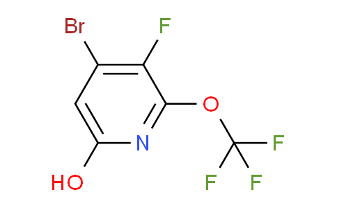 AM218330 | 1806199-66-5 | 4-Bromo-3-fluoro-6-hydroxy-2-(trifluoromethoxy)pyridine