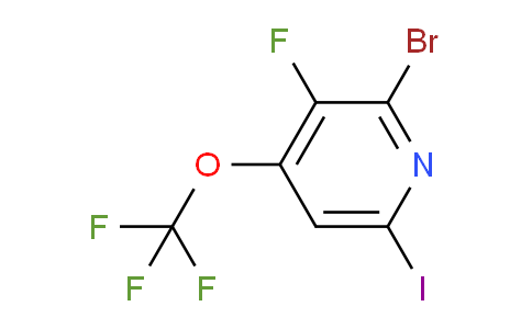 AM218332 | 1804579-20-1 | 2-Bromo-3-fluoro-6-iodo-4-(trifluoromethoxy)pyridine