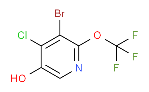 AM218341 | 1803431-66-4 | 3-Bromo-4-chloro-5-hydroxy-2-(trifluoromethoxy)pyridine