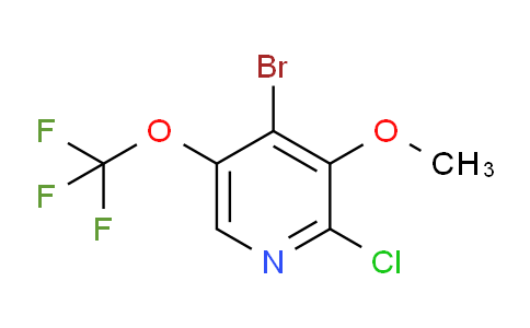 AM218350 | 1804597-55-4 | 4-Bromo-2-chloro-3-methoxy-5-(trifluoromethoxy)pyridine