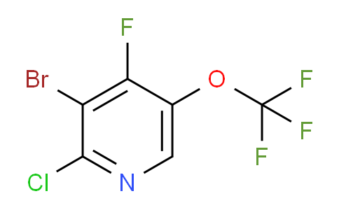 3-Bromo-2-chloro-4-fluoro-5-(trifluoromethoxy)pyridine