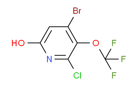 AM218359 | 1804613-95-3 | 4-Bromo-2-chloro-6-hydroxy-3-(trifluoromethoxy)pyridine