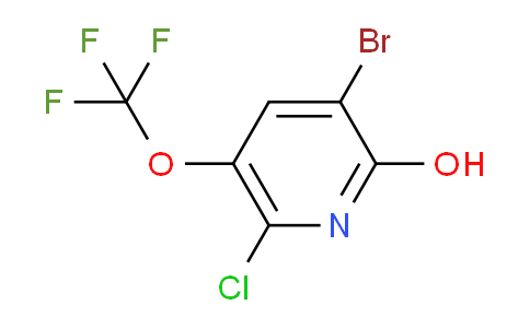 3-Bromo-6-chloro-2-hydroxy-5-(trifluoromethoxy)pyridine