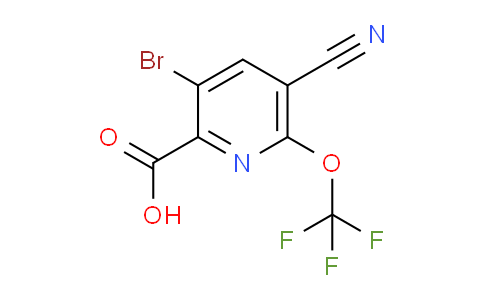 AM218376 | 1806104-95-9 | 3-Bromo-5-cyano-6-(trifluoromethoxy)pyridine-2-carboxylic acid