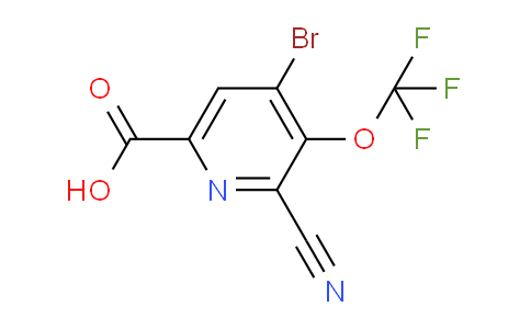 AM218379 | 1806230-77-2 | 4-Bromo-2-cyano-3-(trifluoromethoxy)pyridine-6-carboxylic acid