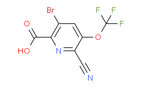 AM218381 | 1806014-28-7 | 5-Bromo-2-cyano-3-(trifluoromethoxy)pyridine-6-carboxylic acid