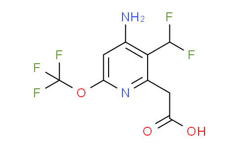 AM218384 | 1804533-93-4 | 4-Amino-3-(difluoromethyl)-6-(trifluoromethoxy)pyridine-2-acetic acid