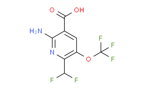 AM218389 | 1806151-68-7 | 2-Amino-6-(difluoromethyl)-5-(trifluoromethoxy)pyridine-3-carboxylic acid