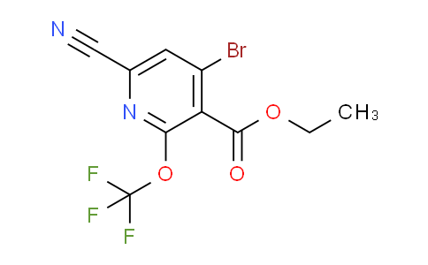 AM218390 | 1803662-34-1 | Ethyl 4-bromo-6-cyano-2-(trifluoromethoxy)pyridine-3-carboxylate