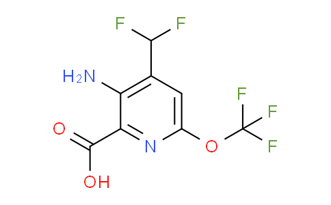 AM218391 | 1806136-88-8 | 3-Amino-4-(difluoromethyl)-6-(trifluoromethoxy)pyridine-2-carboxylic acid