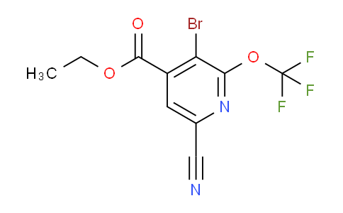 AM218392 | 1804664-97-8 | Ethyl 3-bromo-6-cyano-2-(trifluoromethoxy)pyridine-4-carboxylate