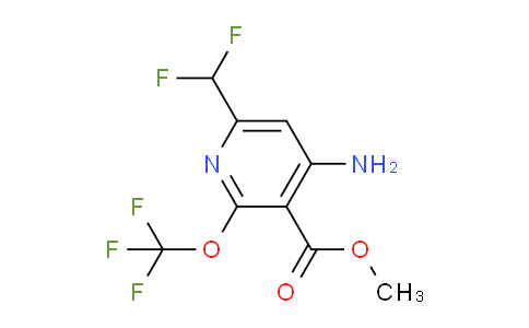 AM218394 | 1804610-90-9 | Methyl 4-amino-6-(difluoromethyl)-2-(trifluoromethoxy)pyridine-3-carboxylate