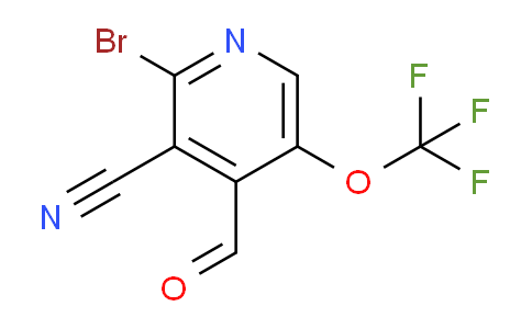 AM218397 | 1804573-79-2 | 2-Bromo-3-cyano-5-(trifluoromethoxy)pyridine-4-carboxaldehyde