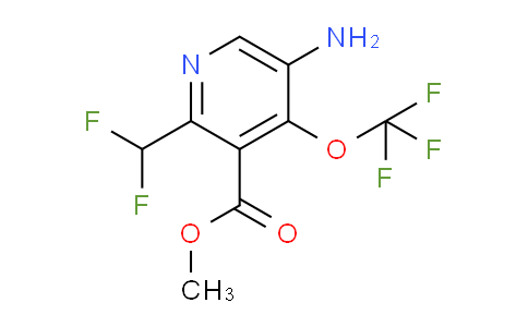 AM218398 | 1806137-72-3 | Methyl 5-amino-2-(difluoromethyl)-4-(trifluoromethoxy)pyridine-3-carboxylate