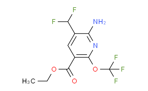 AM218400 | 1806235-66-4 | Ethyl 2-amino-3-(difluoromethyl)-6-(trifluoromethoxy)pyridine-5-carboxylate