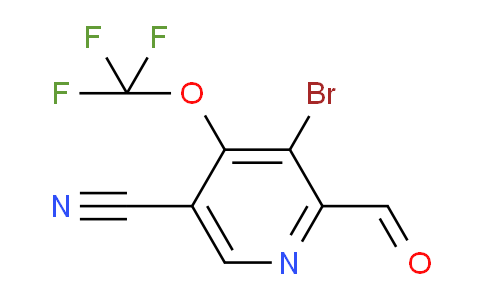 AM218402 | 1804652-14-9 | 3-Bromo-5-cyano-4-(trifluoromethoxy)pyridine-2-carboxaldehyde