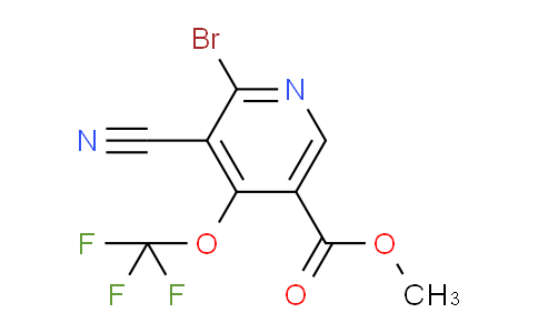 AM218407 | 1804559-14-5 | Methyl 2-bromo-3-cyano-4-(trifluoromethoxy)pyridine-5-carboxylate