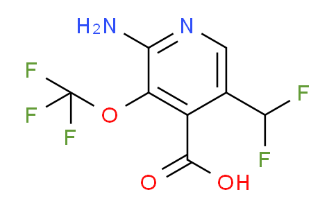 AM218411 | 1803659-26-8 | 2-Amino-5-(difluoromethyl)-3-(trifluoromethoxy)pyridine-4-carboxylic acid