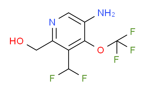 5-Amino-3-(difluoromethyl)-4-(trifluoromethoxy)pyridine-2-methanol