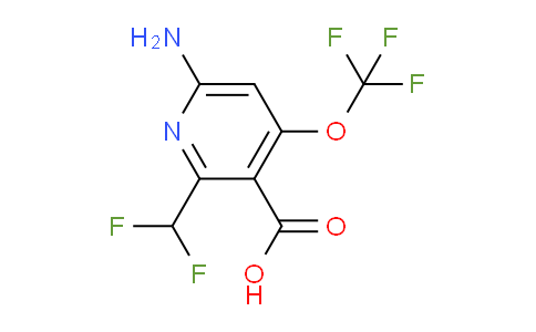AM218414 | 1806136-47-9 | 6-Amino-2-(difluoromethyl)-4-(trifluoromethoxy)pyridine-3-carboxylic acid