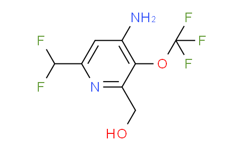 4-Amino-6-(difluoromethyl)-3-(trifluoromethoxy)pyridine-2-methanol