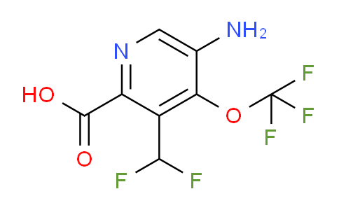 AM218419 | 1803659-59-7 | 5-Amino-3-(difluoromethyl)-4-(trifluoromethoxy)pyridine-2-carboxylic acid