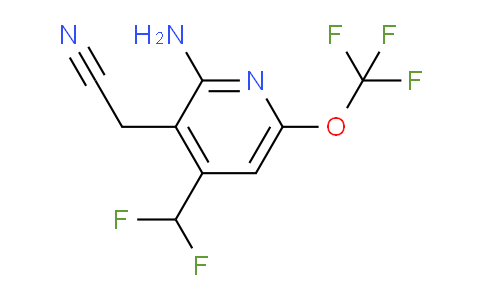 AM218420 | 1806191-19-4 | 2-Amino-4-(difluoromethyl)-6-(trifluoromethoxy)pyridine-3-acetonitrile