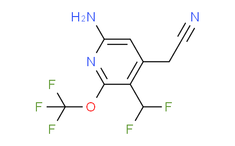 AM218421 | 1806191-25-2 | 6-Amino-3-(difluoromethyl)-2-(trifluoromethoxy)pyridine-4-acetonitrile