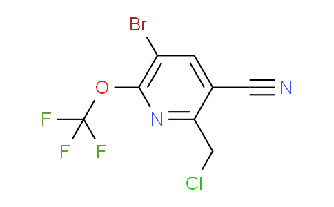 AM218425 | 1806102-31-7 | 5-Bromo-2-(chloromethyl)-3-cyano-6-(trifluoromethoxy)pyridine