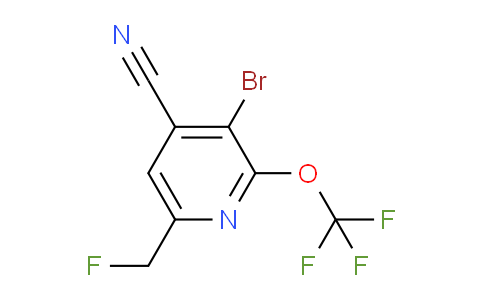 AM218431 | 1803524-95-9 | 3-Bromo-4-cyano-6-(fluoromethyl)-2-(trifluoromethoxy)pyridine