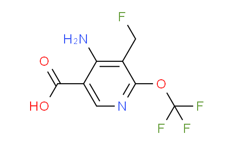 AM218440 | 1806002-86-7 | 4-Amino-3-(fluoromethyl)-2-(trifluoromethoxy)pyridine-5-carboxylic acid