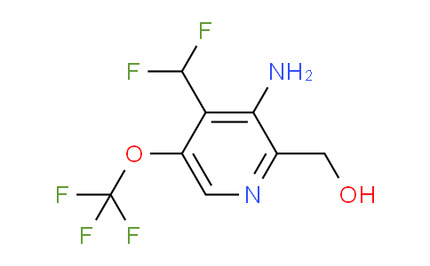 AM218444 | 1806001-82-0 | 3-Amino-4-(difluoromethyl)-5-(trifluoromethoxy)pyridine-2-methanol