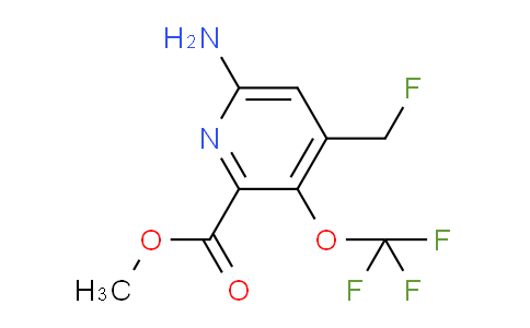 AM218445 | 1803990-94-4 | Methyl 6-amino-4-(fluoromethyl)-3-(trifluoromethoxy)pyridine-2-carboxylate