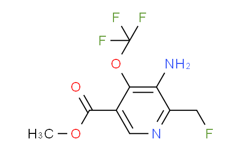 AM218447 | 1806107-82-3 | Methyl 3-amino-2-(fluoromethyl)-4-(trifluoromethoxy)pyridine-5-carboxylate