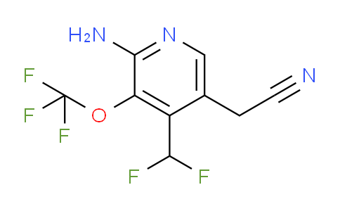 AM218452 | 1804602-44-5 | 2-Amino-4-(difluoromethyl)-3-(trifluoromethoxy)pyridine-5-acetonitrile