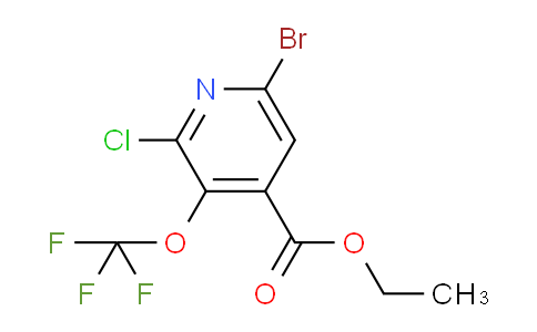 AM218455 | 1806110-70-2 | Ethyl 6-bromo-2-chloro-3-(trifluoromethoxy)pyridine-4-carboxylate