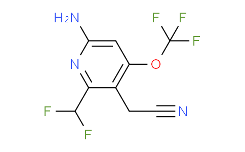 AM218456 | 1806001-54-6 | 6-Amino-2-(difluoromethyl)-4-(trifluoromethoxy)pyridine-3-acetonitrile