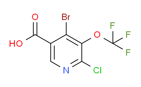 AM218477 | 1806109-51-2 | 4-Bromo-2-chloro-3-(trifluoromethoxy)pyridine-5-carboxylic acid