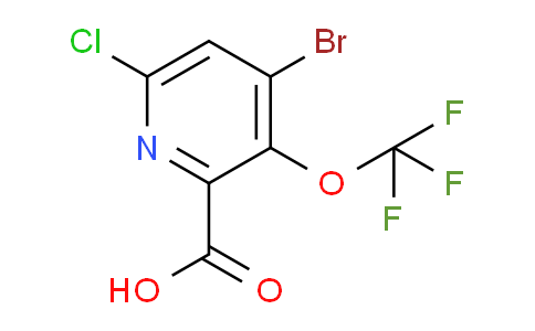 AM218479 | 1804652-27-4 | 4-Bromo-6-chloro-3-(trifluoromethoxy)pyridine-2-carboxylic acid