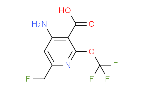 4-Amino-6-(fluoromethyl)-2-(trifluoromethoxy)pyridine-3-carboxylic acid