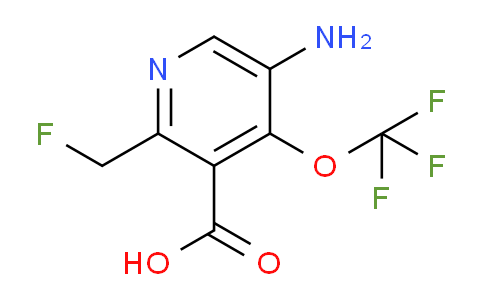 AM218490 | 1803660-38-9 | 5-Amino-2-(fluoromethyl)-4-(trifluoromethoxy)pyridine-3-carboxylic acid