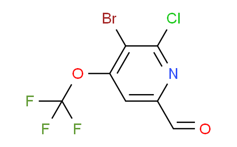 AM218502 | 1804633-47-3 | 3-Bromo-2-chloro-4-(trifluoromethoxy)pyridine-6-carboxaldehyde