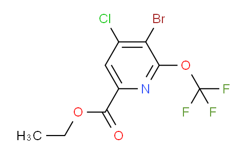 AM218505 | 1804391-74-9 | Ethyl 3-bromo-4-chloro-2-(trifluoromethoxy)pyridine-6-carboxylate