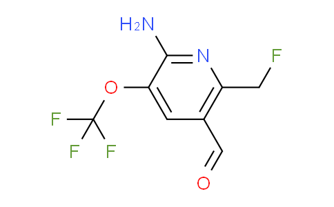 AM218516 | 1805988-88-8 | 2-Amino-6-(fluoromethyl)-3-(trifluoromethoxy)pyridine-5-carboxaldehyde