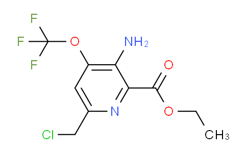 AM218522 | 1806215-58-6 | Ethyl 3-amino-6-(chloromethyl)-4-(trifluoromethoxy)pyridine-2-carboxylate