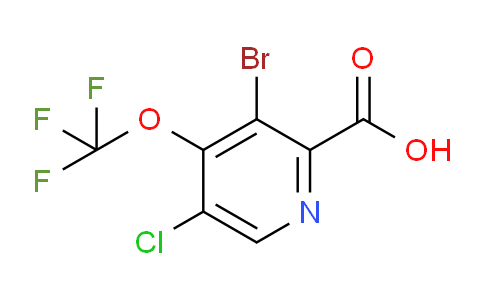 AM218525 | 1804591-46-5 | 3-Bromo-5-chloro-4-(trifluoromethoxy)pyridine-2-carboxylic acid